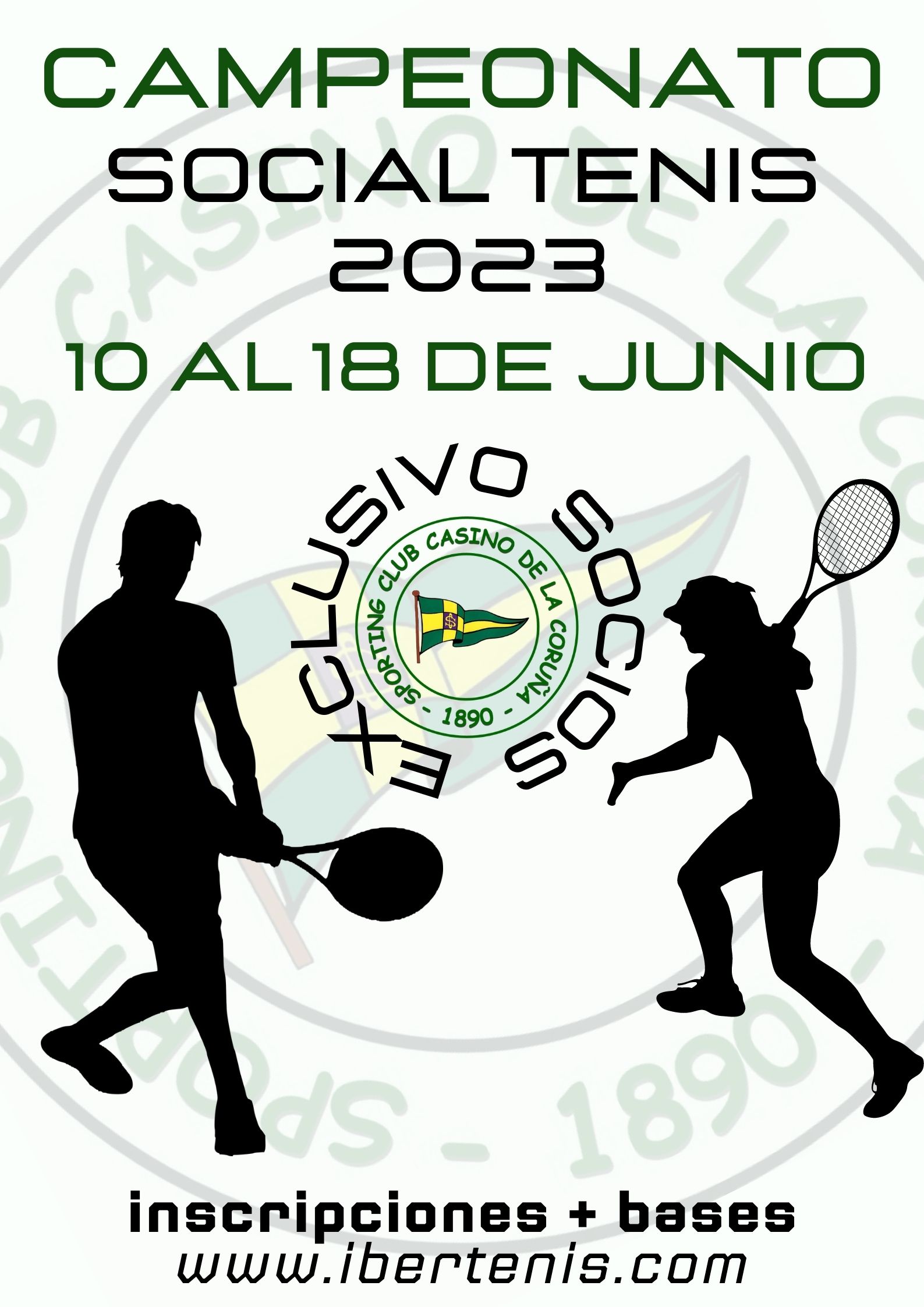 Cartel del CAMPEONATO SOCIAL TENIS SPORTING CLUB CASINO 2023