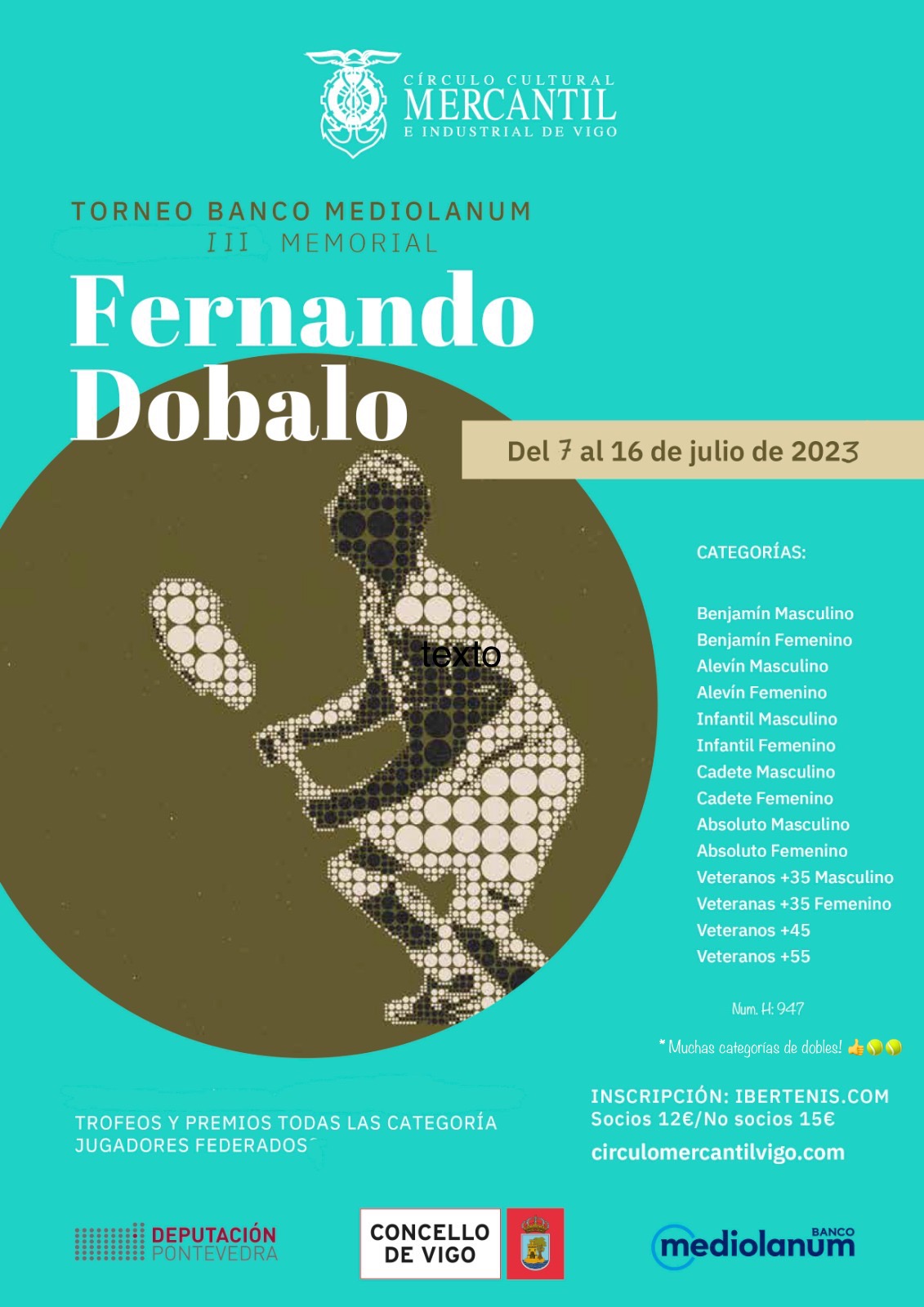 Cartel del III Edición Memorial Fernando Dobalo