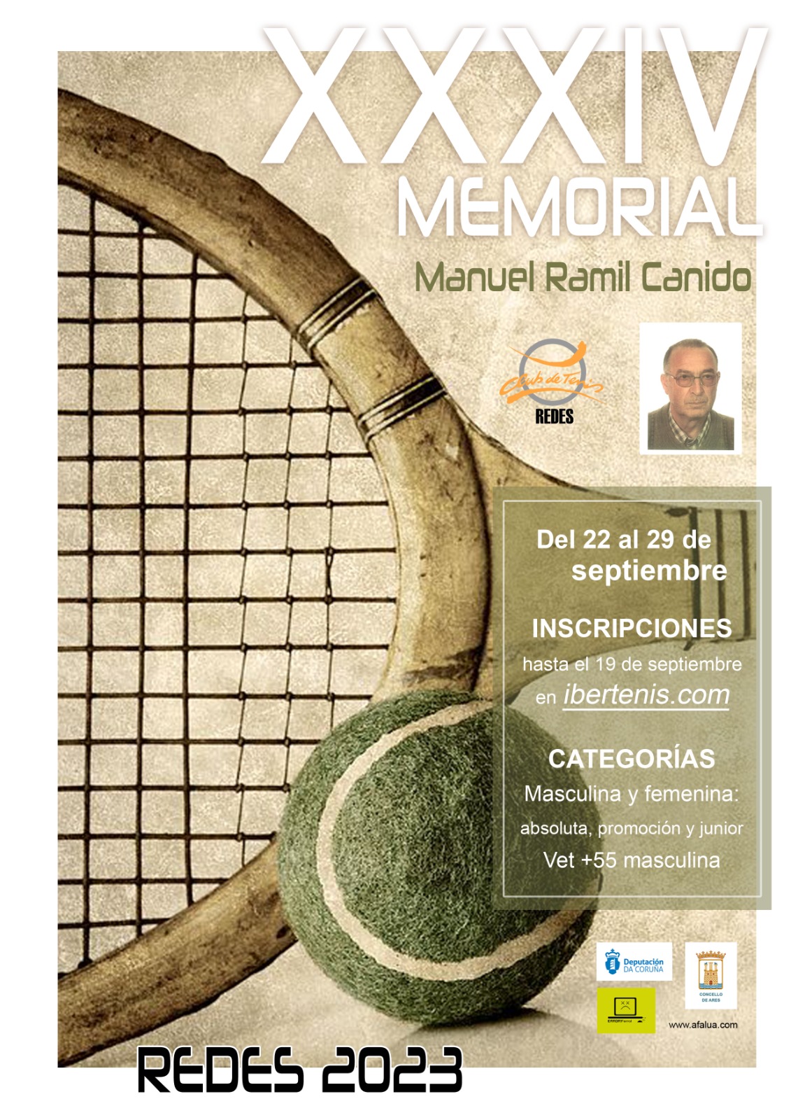 Cartel del XXXIV MEMORIAL MANUEL RAMIL CANIDO