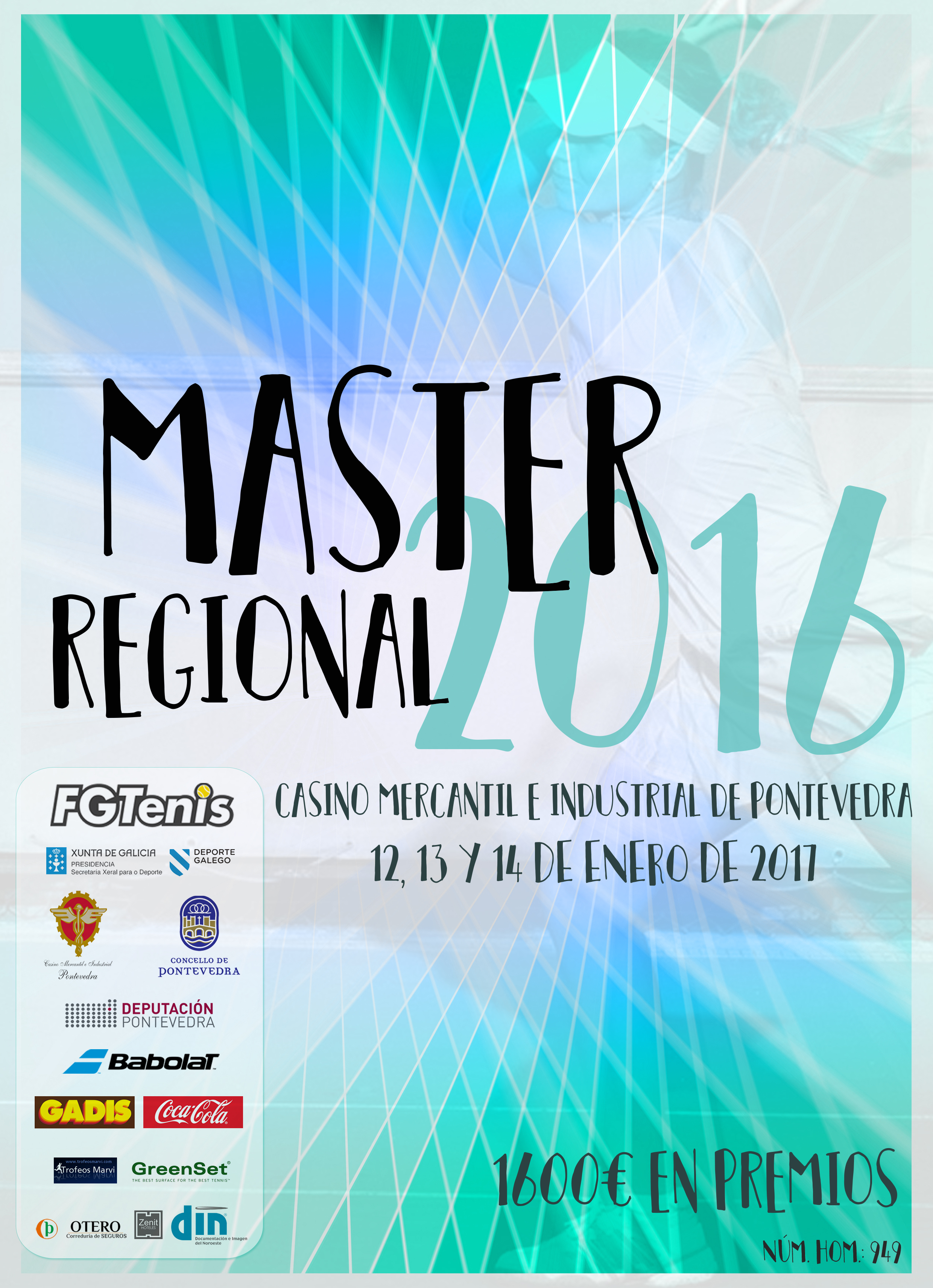 Cartel del MASTER REGIONAL 2016