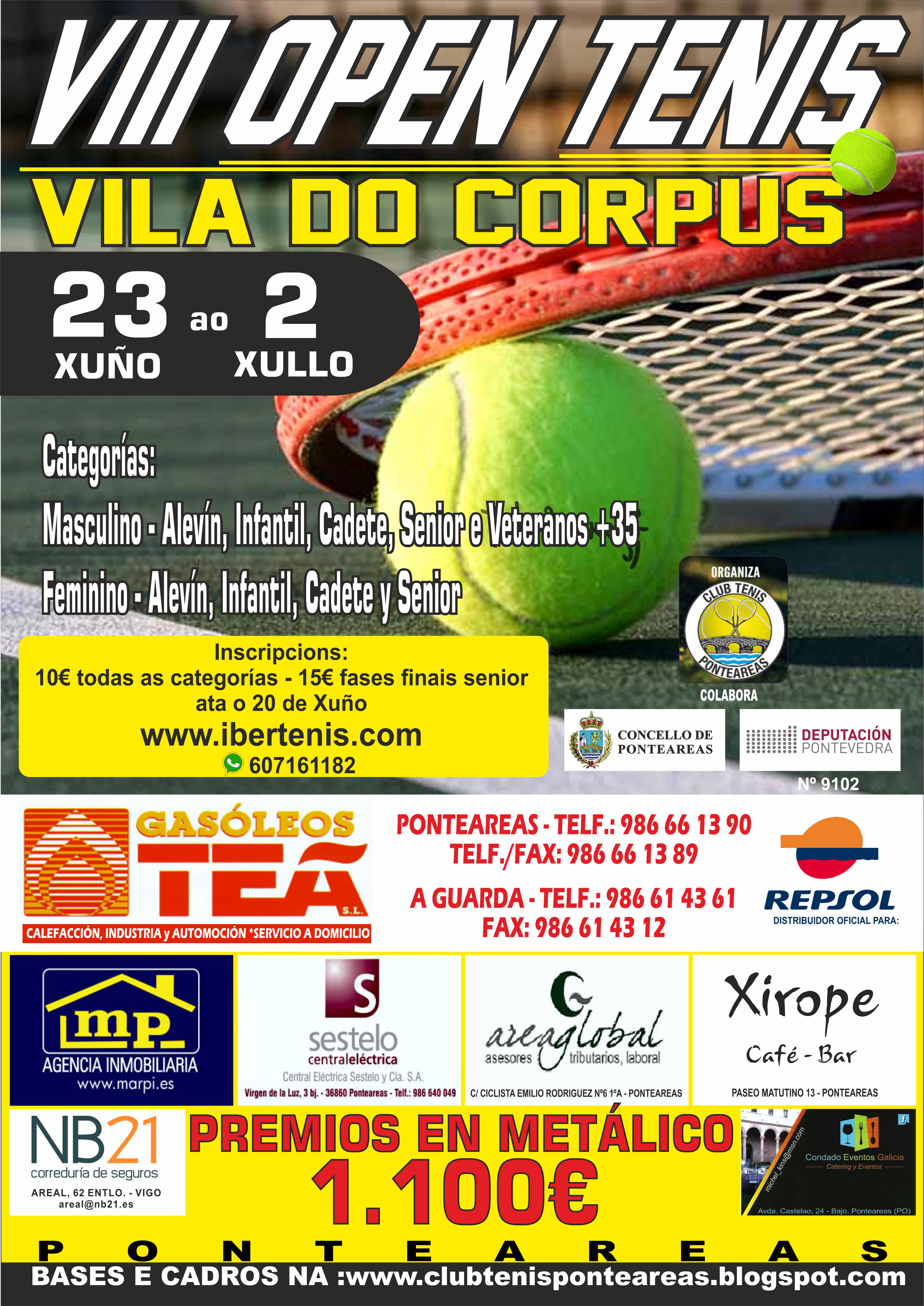 Cartel del VIII Open Vila do Corpus