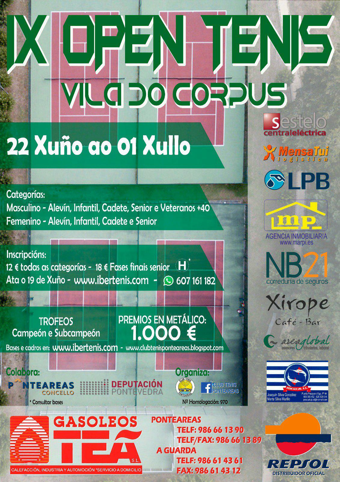 Cartel del IX Open Vila doCorpus