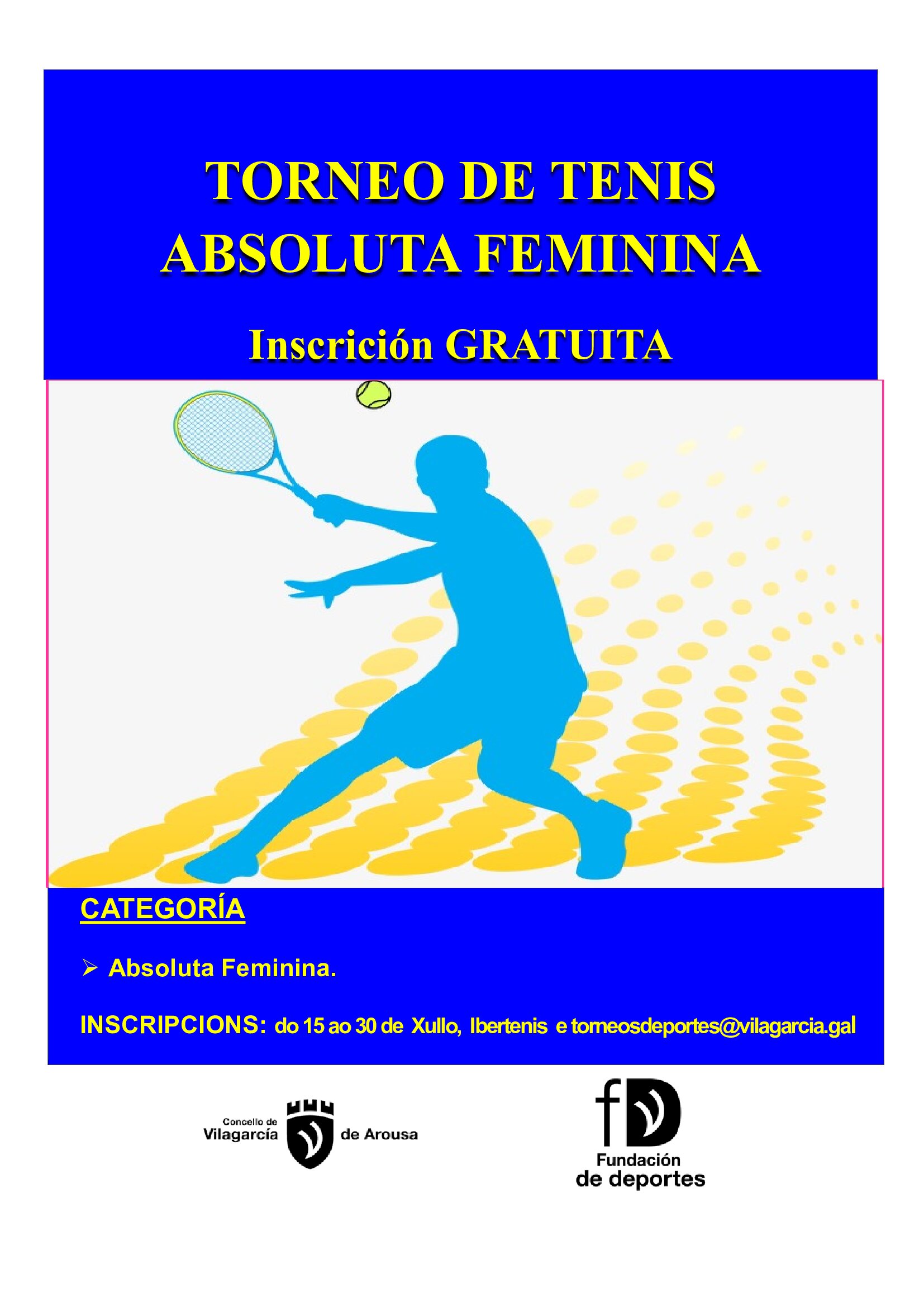 Torneo de tenis Absoluta Femenina