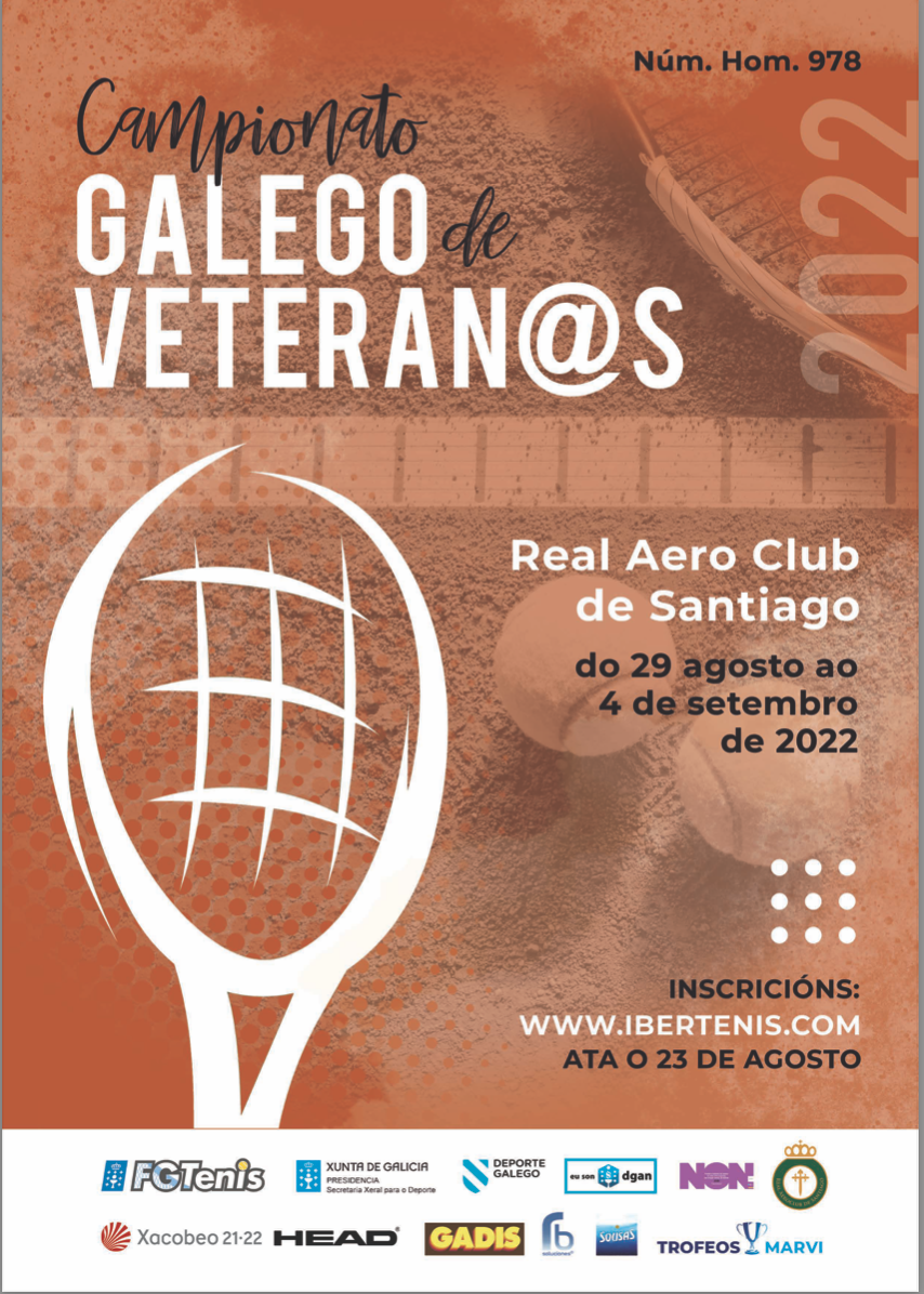 Cartel del Campionato Galego de Veteran@s