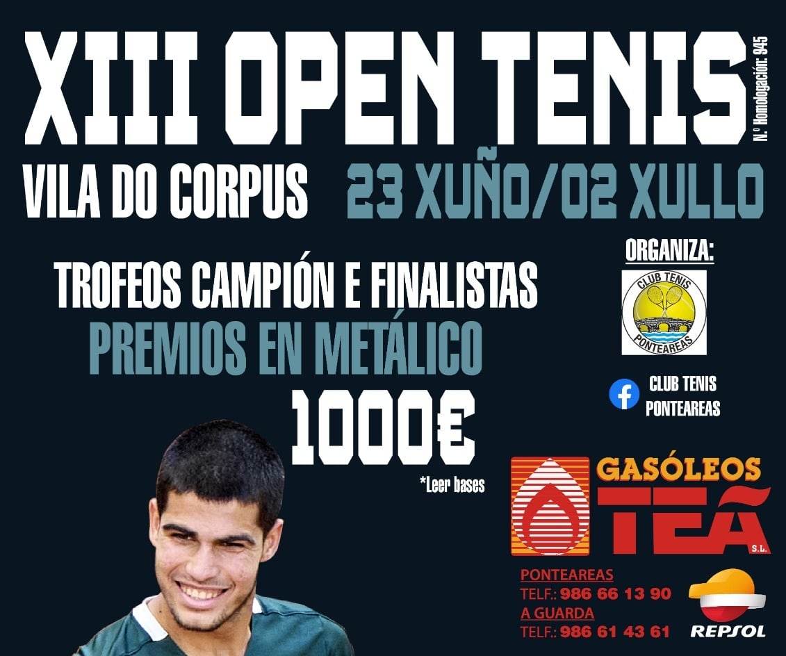 Cartel del XIII OPEN VILA DO CORPUS