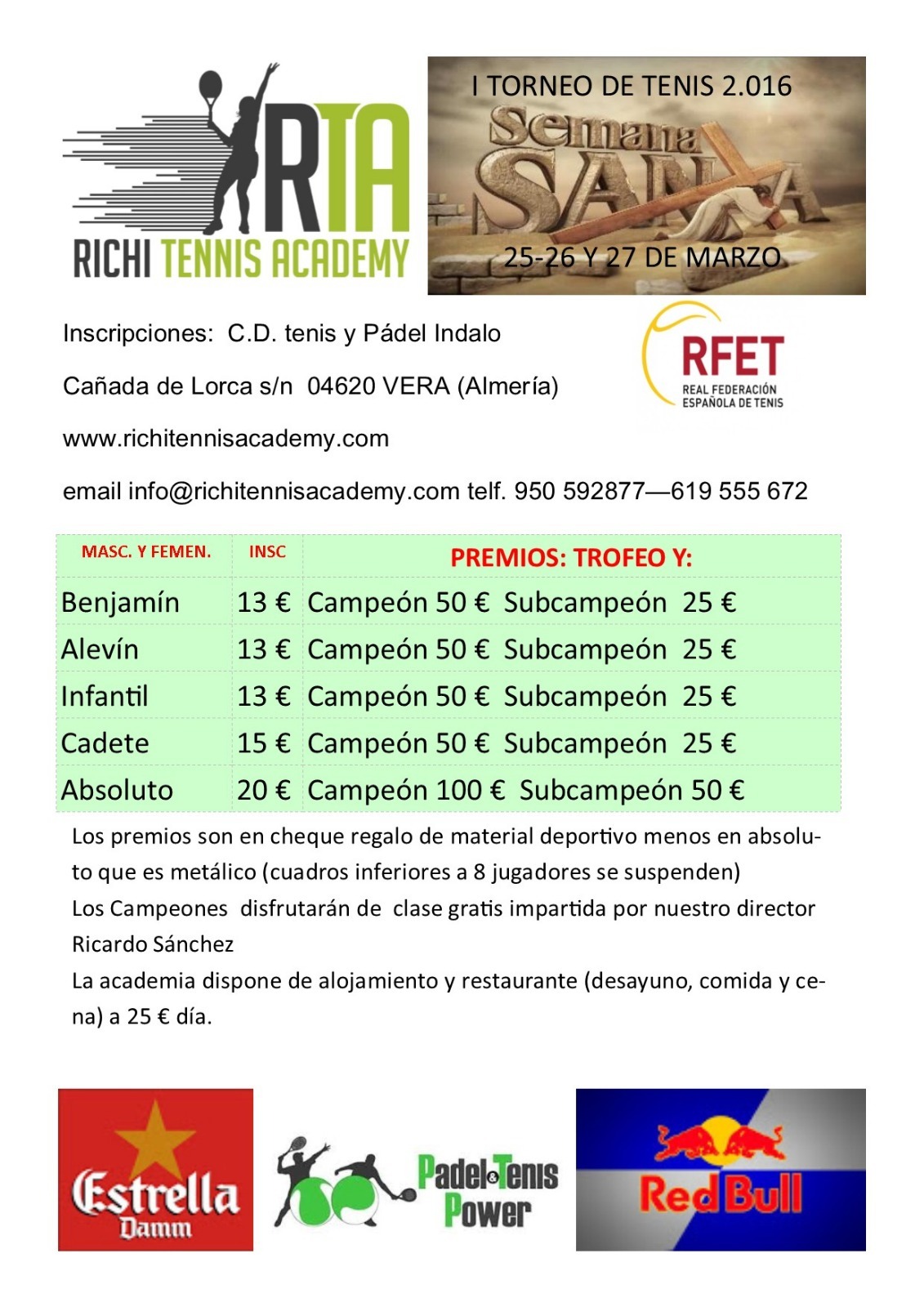 cartel torneo