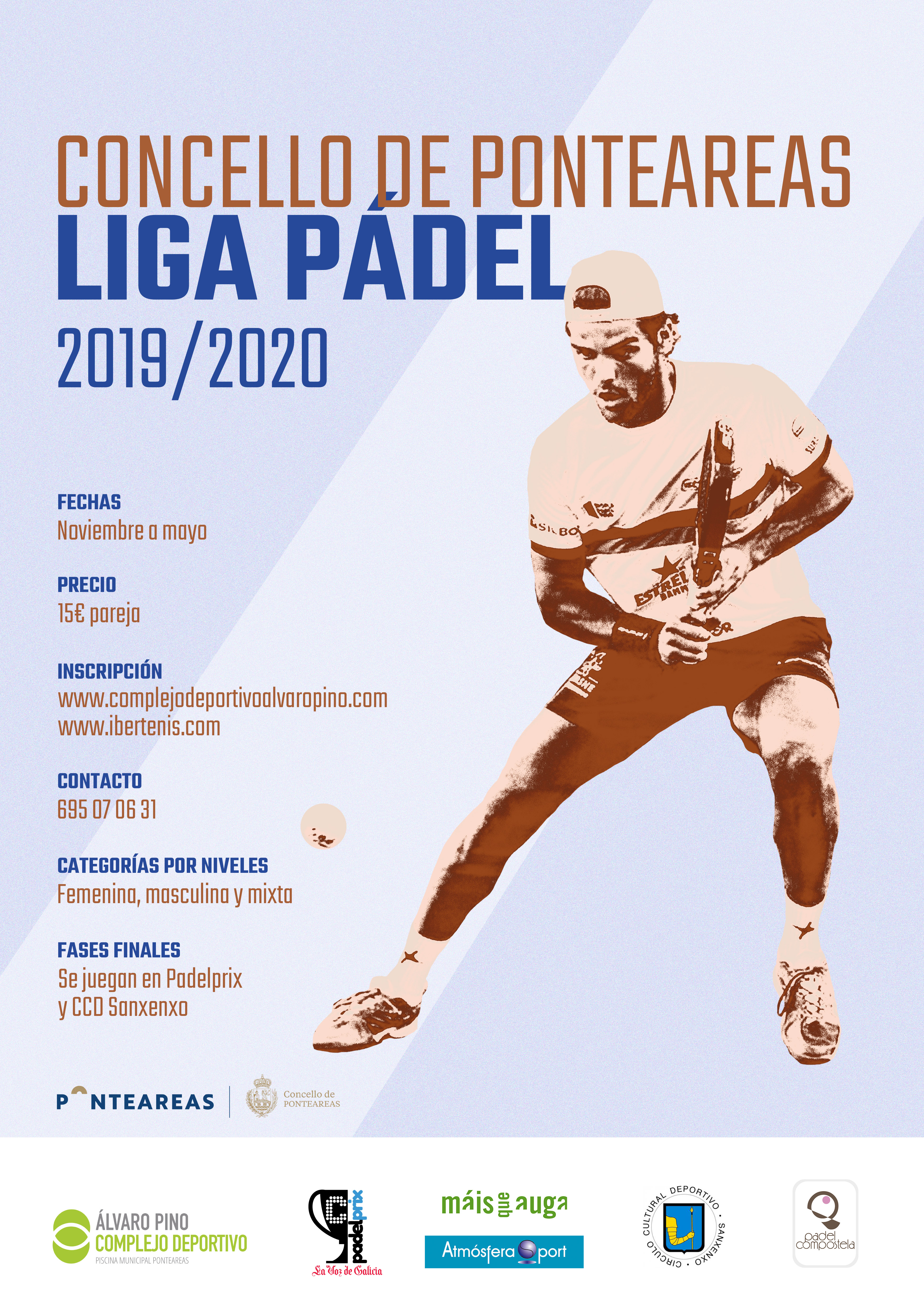 Liga Pádel Concello de Ponteareas 19/20