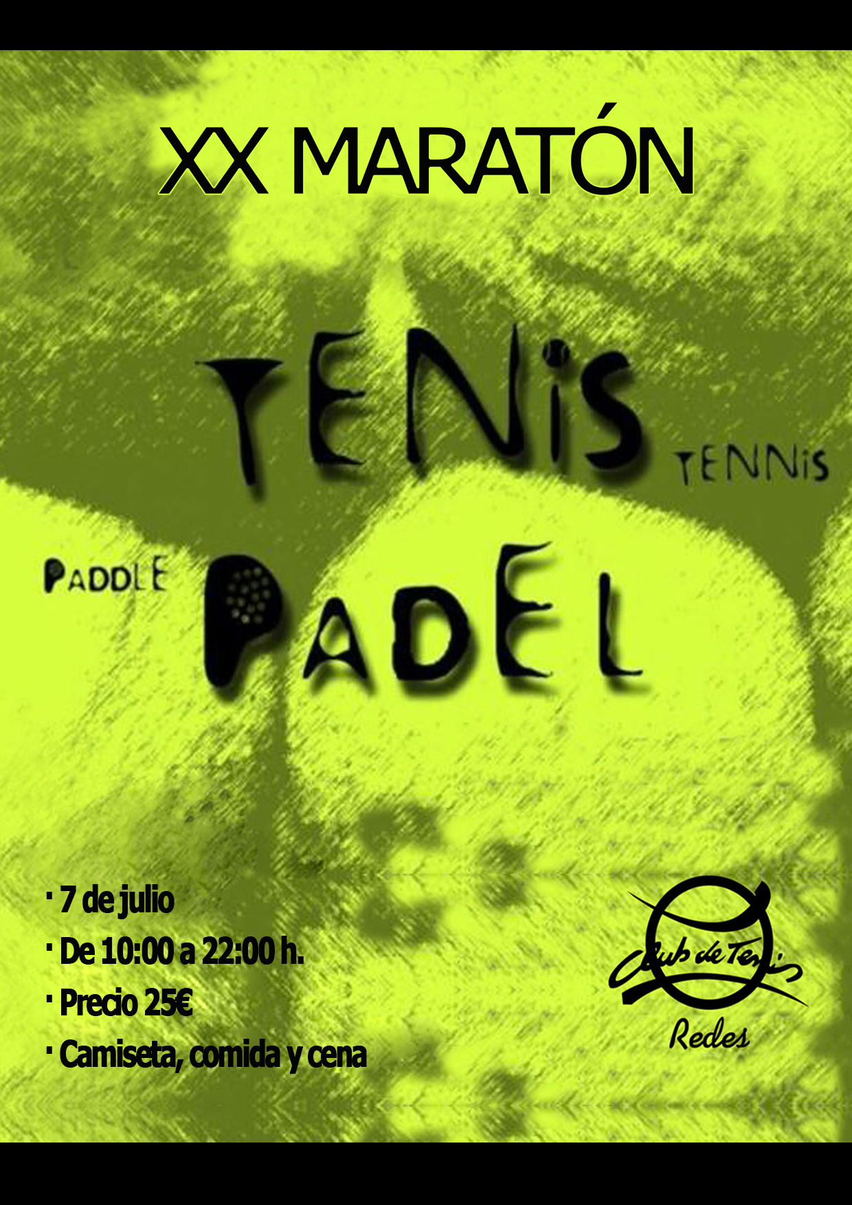 Cartel del XXº MARATÓN
