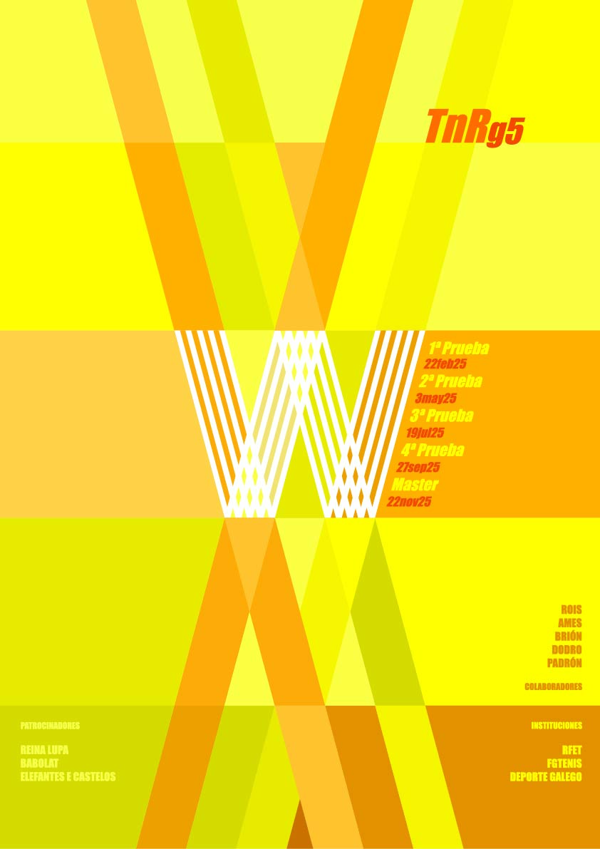 Cartel del TnR 1ª Prueba