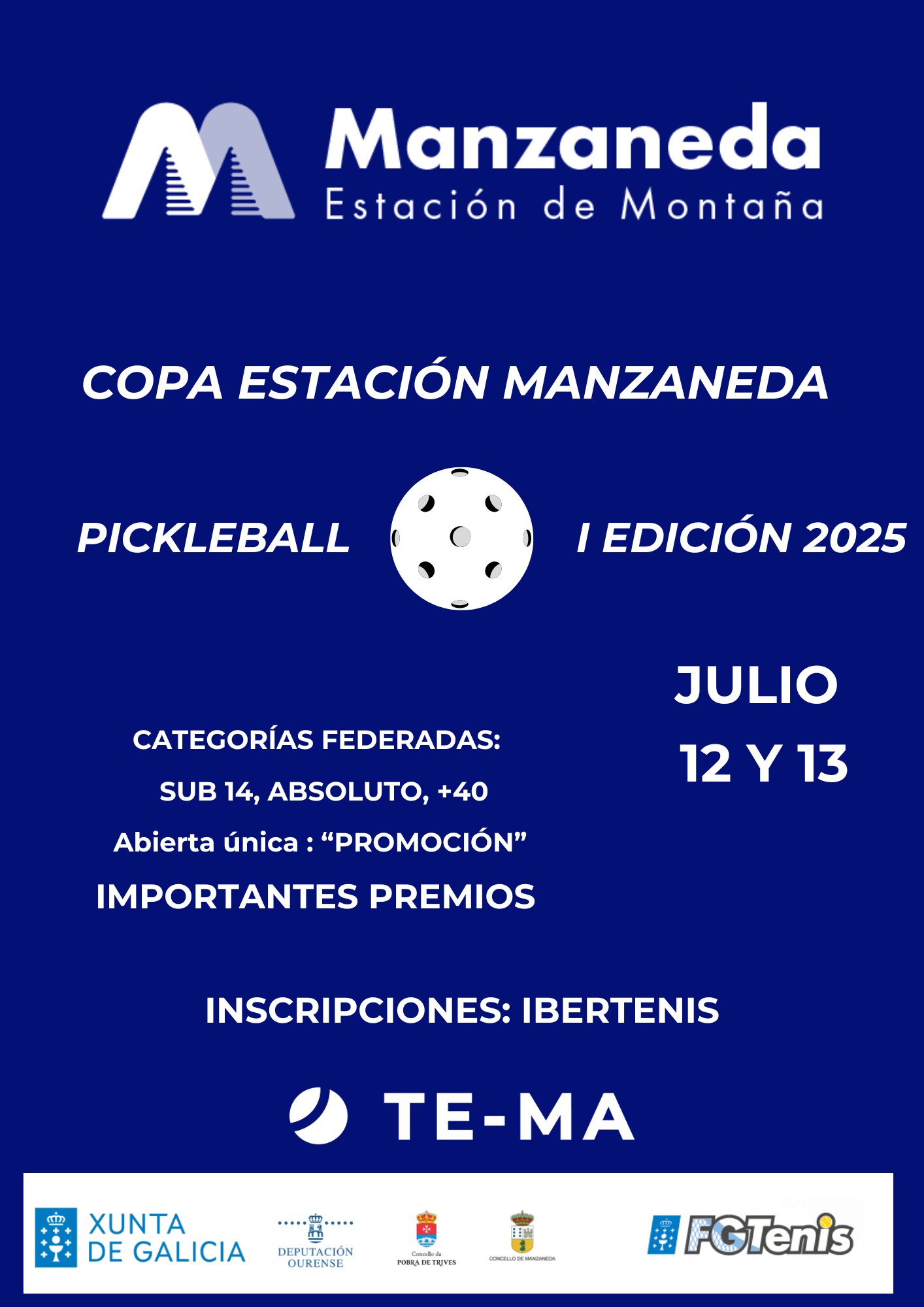 cartel COPA ESTACIÓN MANZANEDA