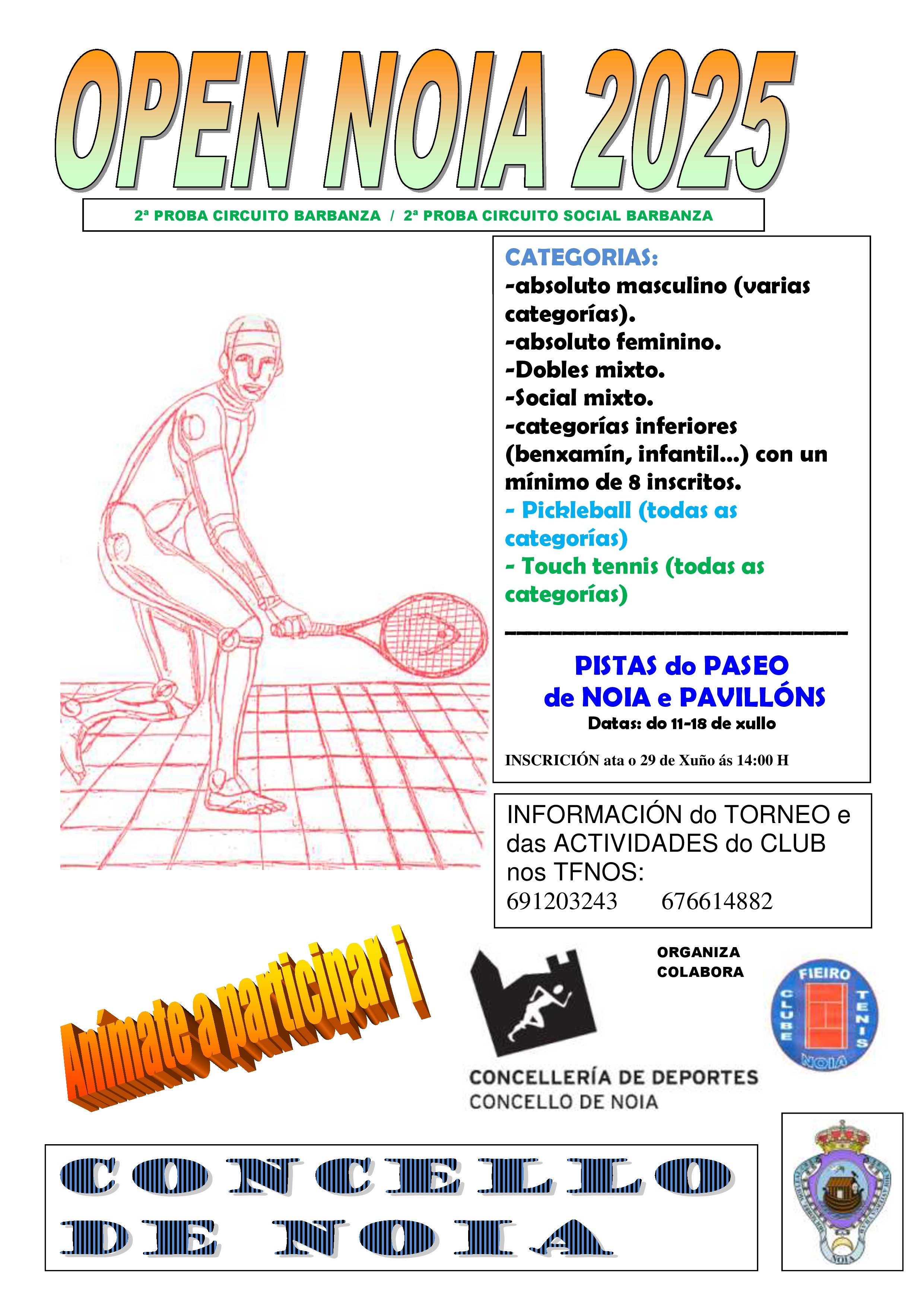 cartel 3ª PROBA CIRCUÍTO ABERTOS BARBANZA 2025