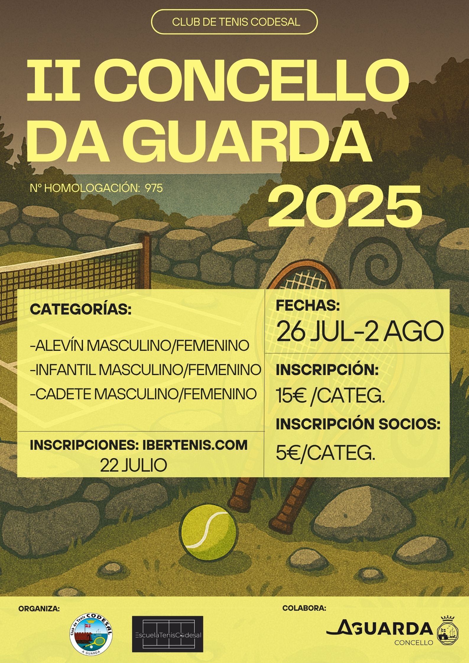 cartel II Concello da Guarda