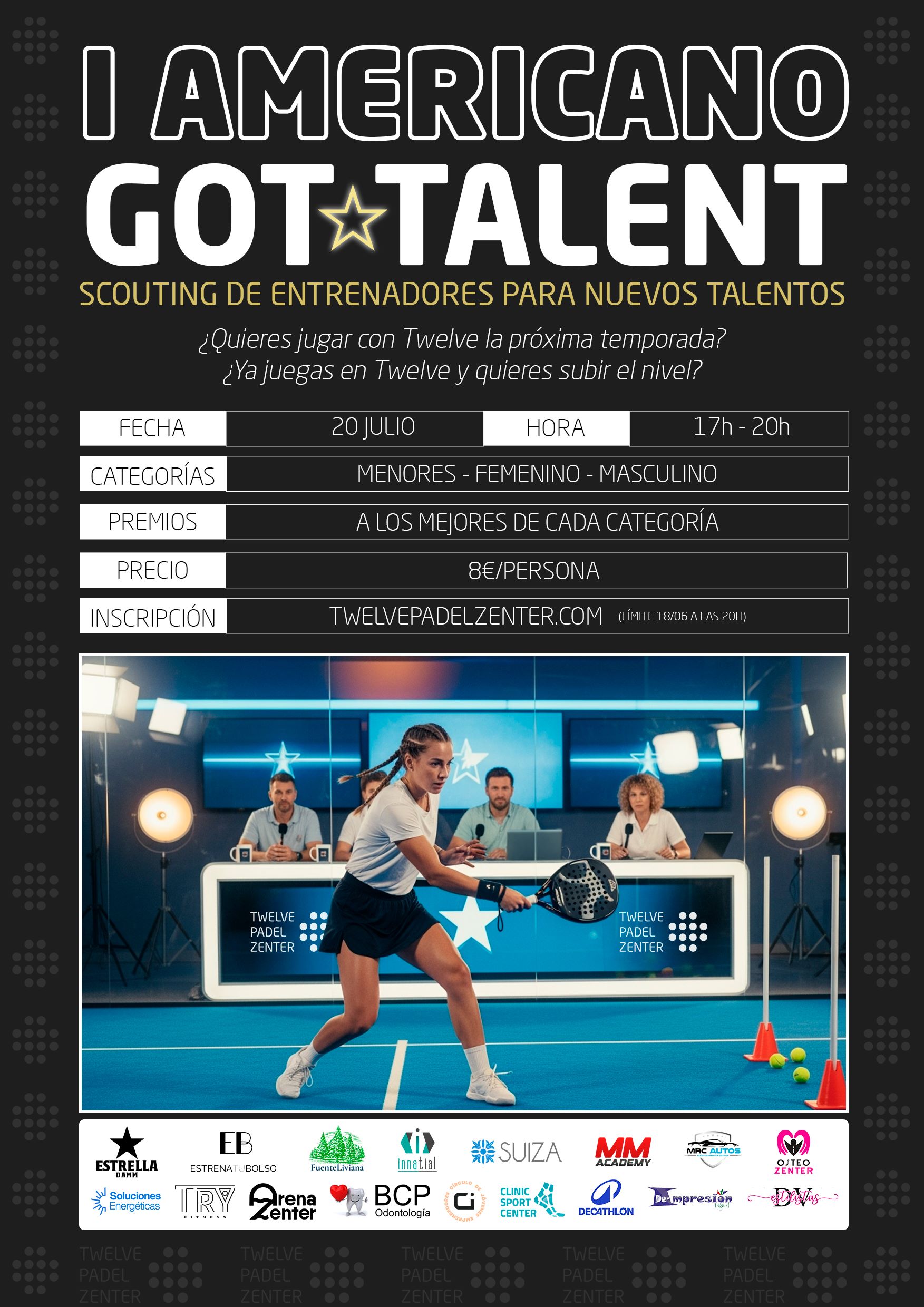Cartel del GOT TALENT- AMERICANO