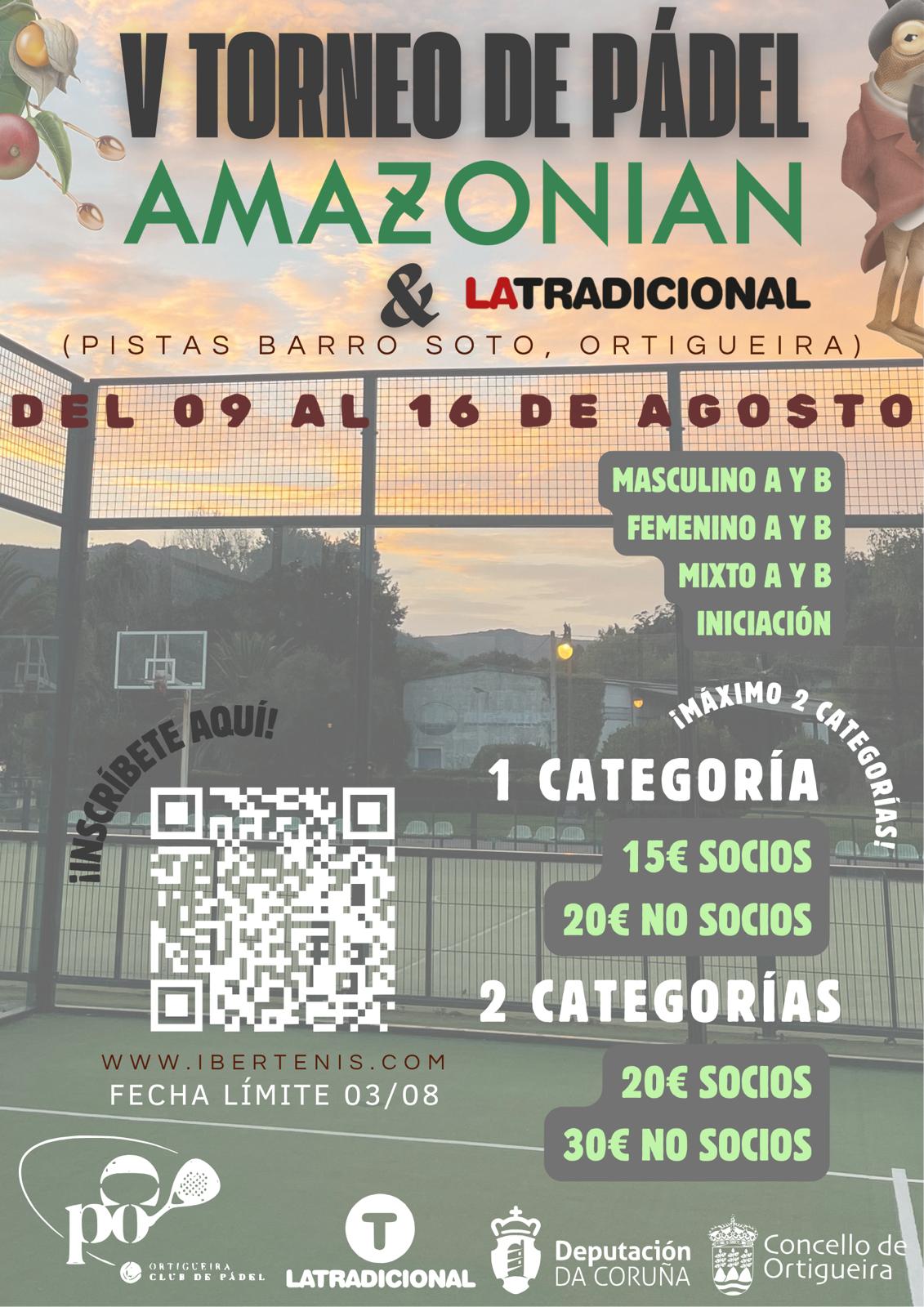 Cartel del V Torneo Amazonian 2025