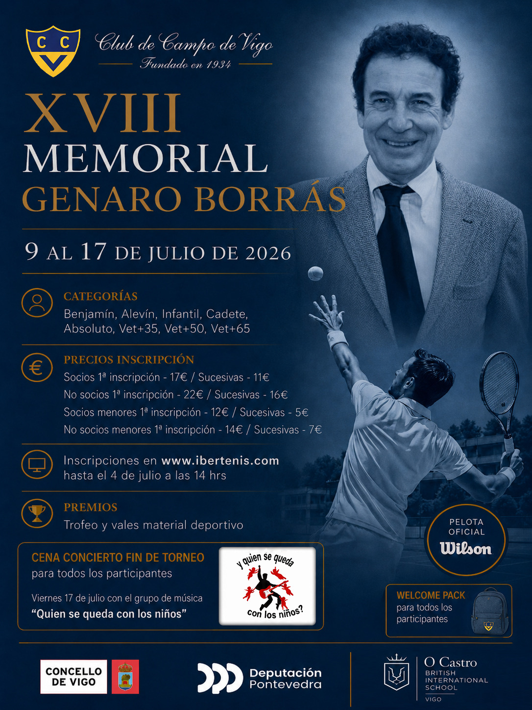 cartel XVIII MEMORIAL GENARO BORRAS