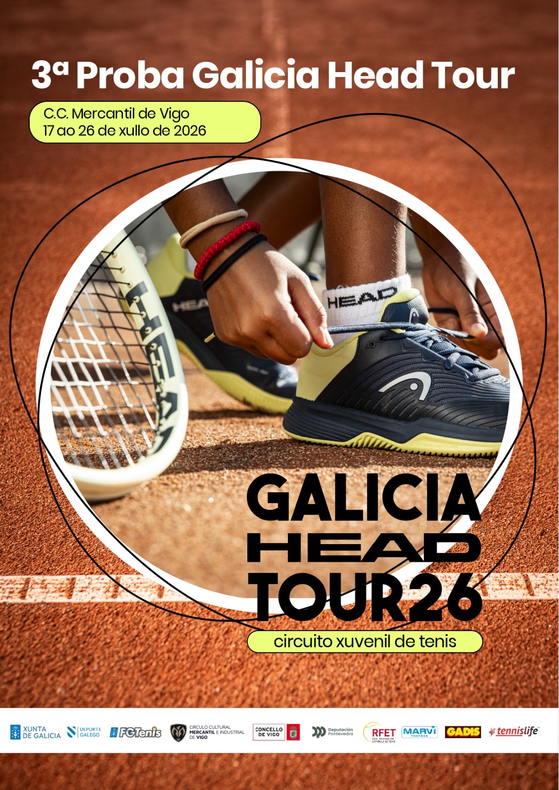 cartel 3ª Proba Galicia Head Tour