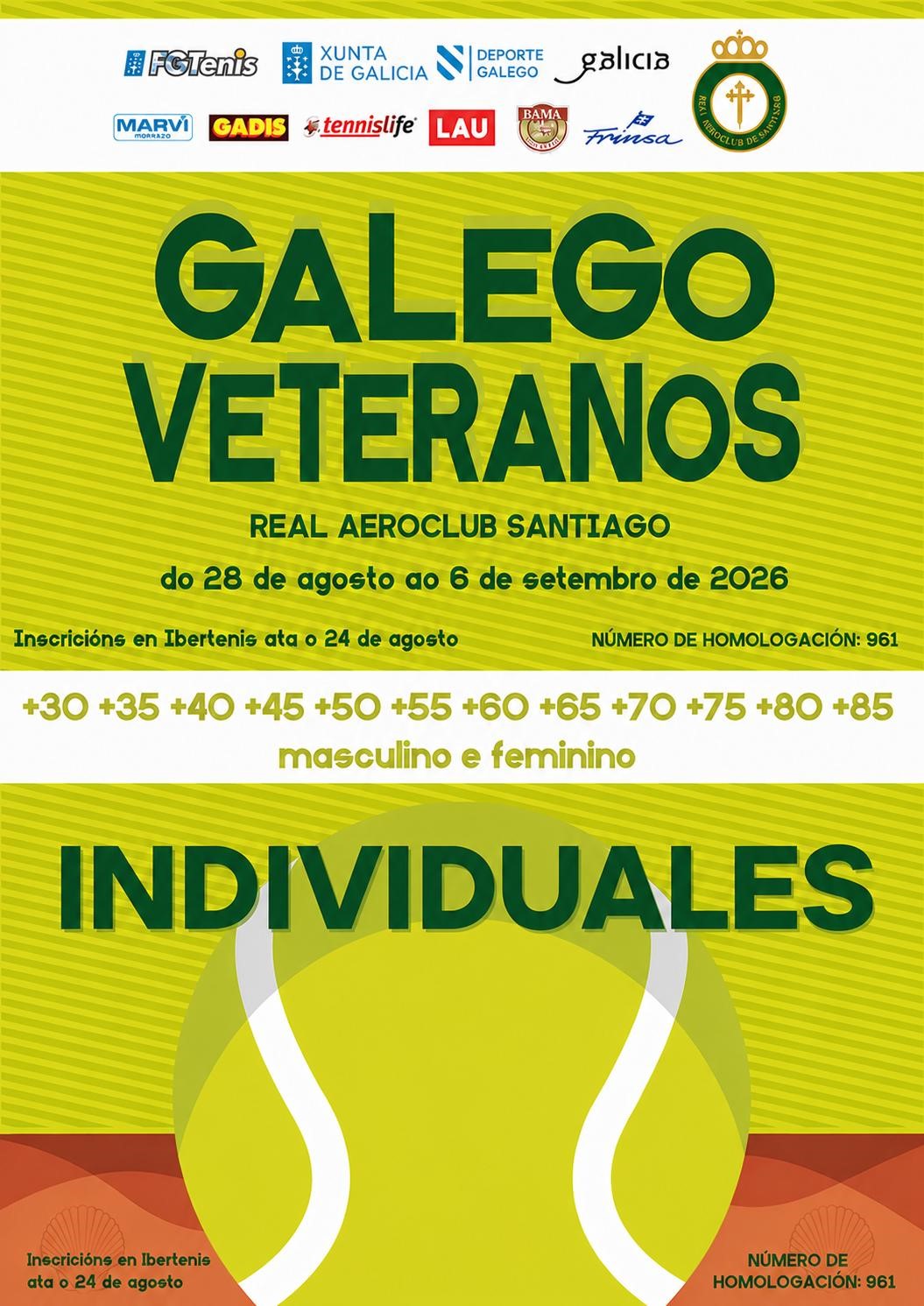 cartel CAMPIONATO GALEGO DE VETERAN@S INDIVIDUAL 2026