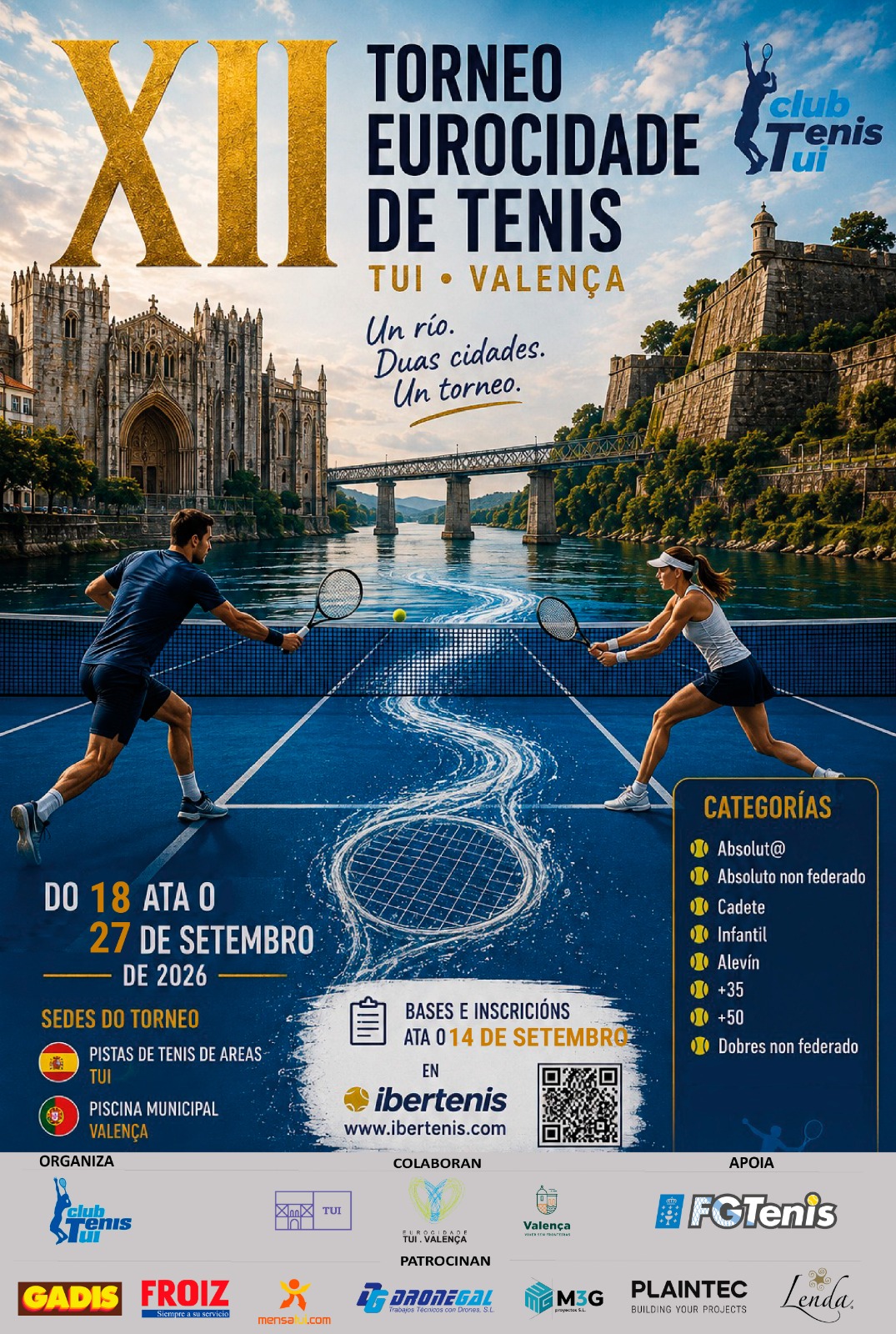 cartel XII TORNEO EUROCIDADE TUI-VALENÇA